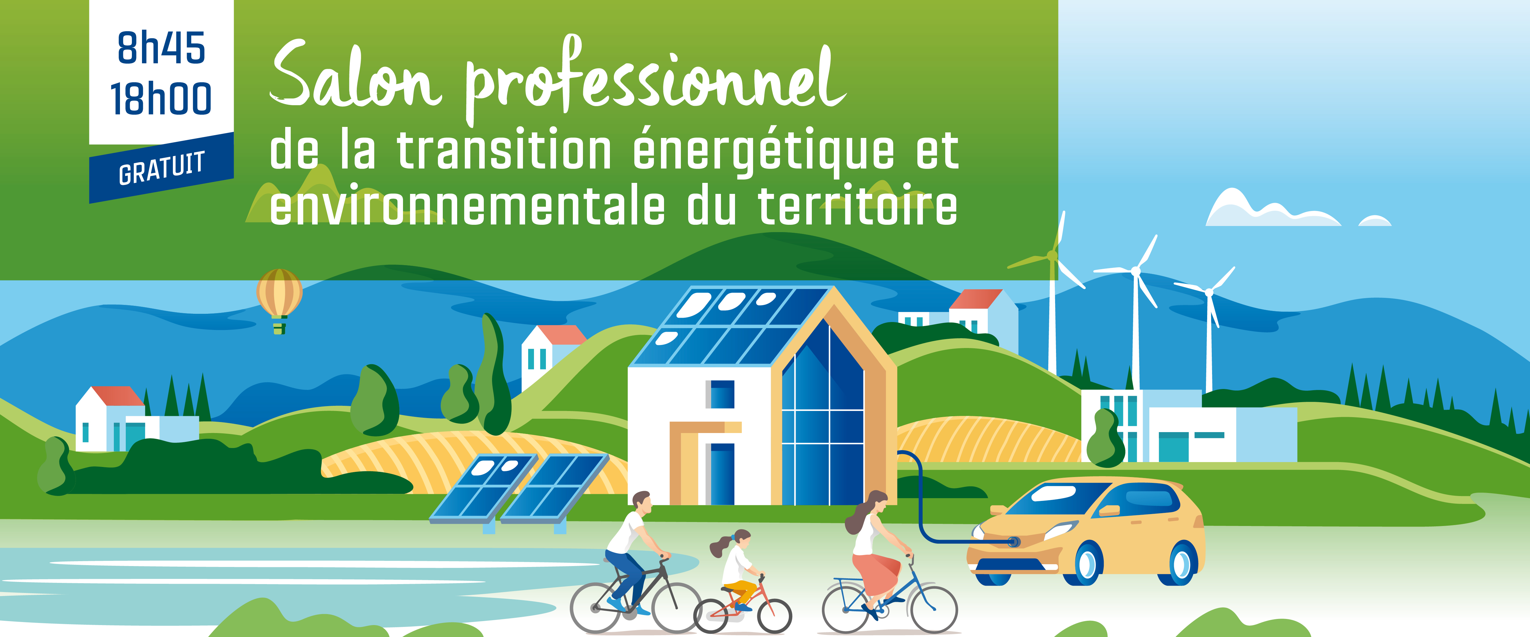 Salon professionnel - de la transition énergétique et environnementale du territoire